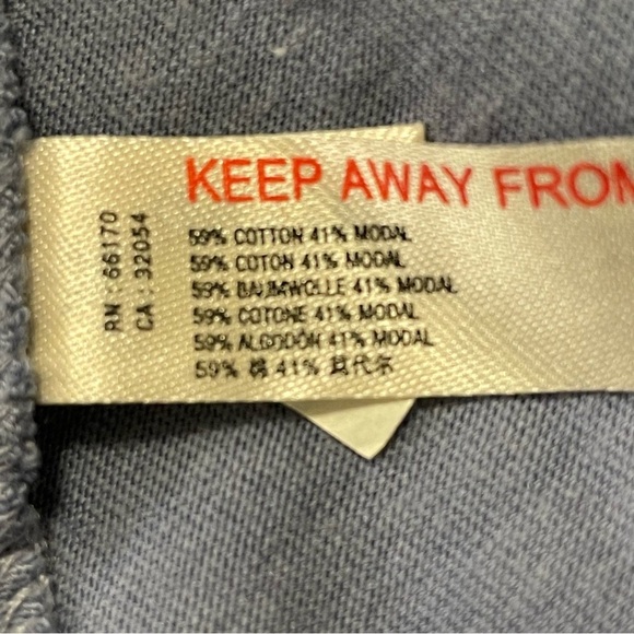 DAILY PRACTICE by ANTHROPOLOGIE Ruched Mini Dress in Muted Periwinkle - Picture 7 of 9